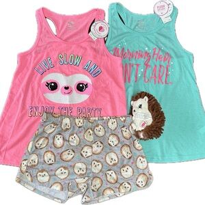 Justice Pajama Set - Three pieces - Size 12 Girls